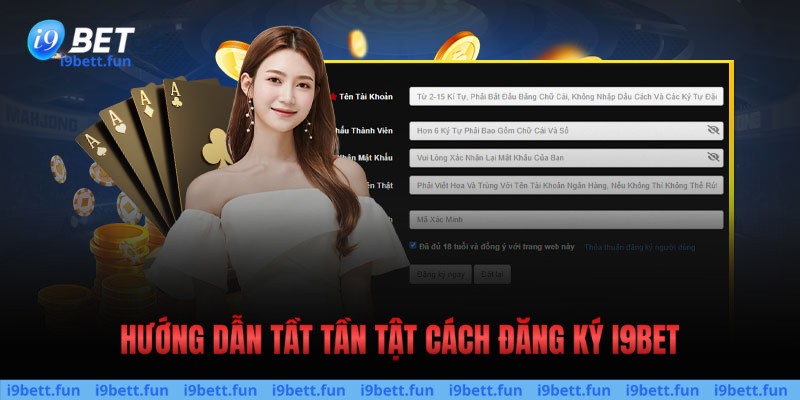 Đăng ký I9bet cần đáp ứng các điều kiện cơ bản